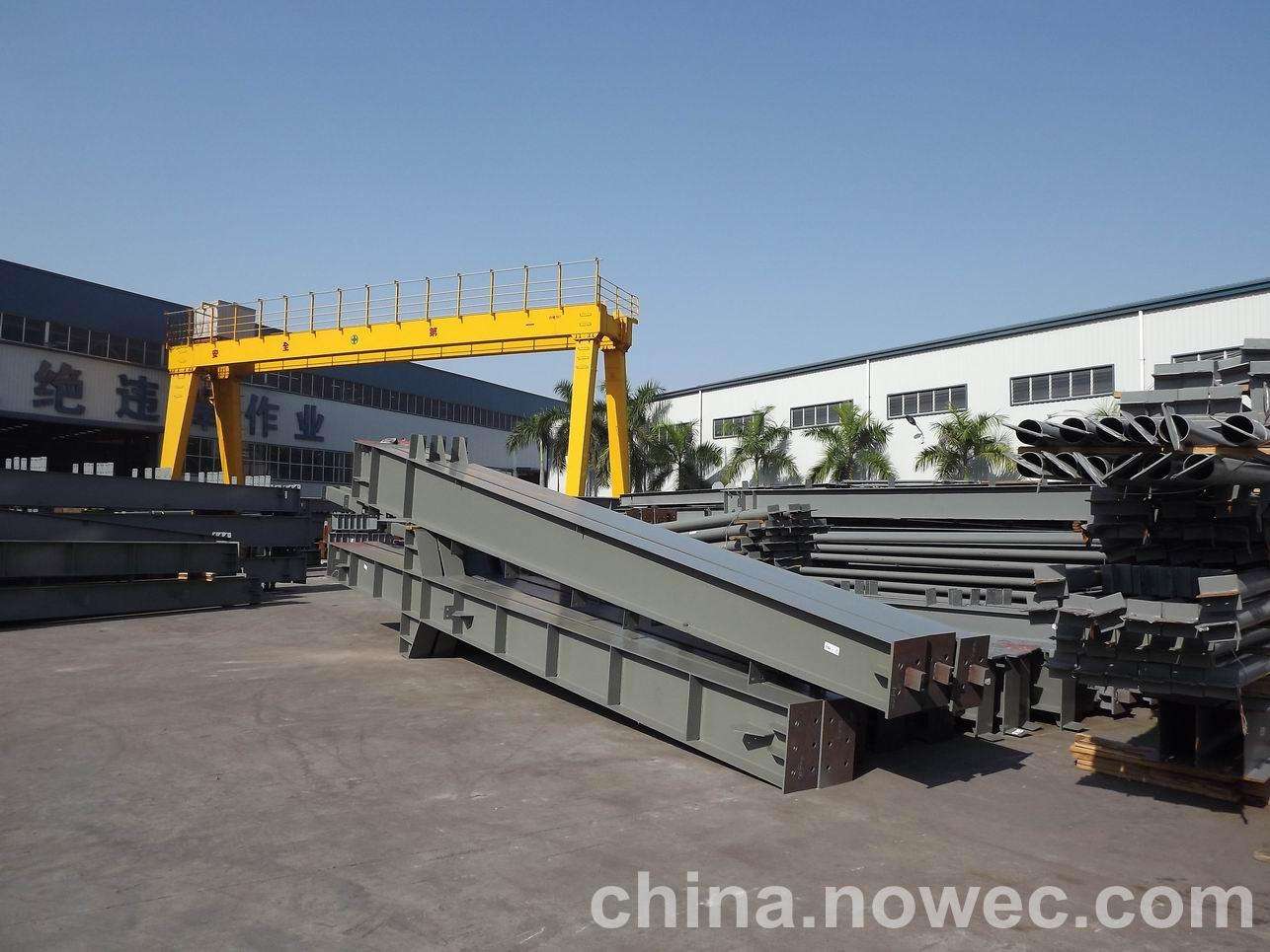 海西网架工程中的分条（分块）吊装法